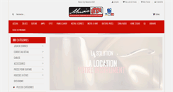 Desktop Screenshot of music-city-shop.com