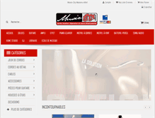 Tablet Screenshot of music-city-shop.com